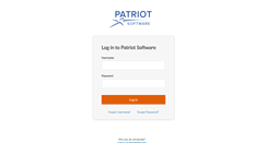 Desktop Screenshot of login.patriotsoftware.com